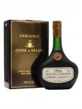 A bottle of Croix de Salles 1916 Armagnac / Bot.1993