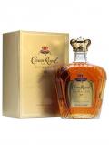 A bottle of Crown Royal Monarch 75th Anniversary Canadian Whisky