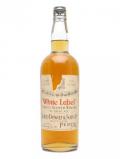A bottle of Dewar's White Label / Spring Cap / Bot. 1950's / Paper Seal Blended Whisky