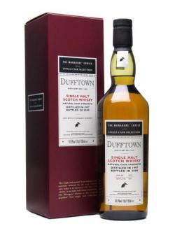 Dufftown 1997 / Managers' Choice Speyside Single Malt Scotch Whisky