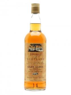 Glen Albyn 1968 / Spirit of Scotland / Gordon& MacPhail Highland Whisky
