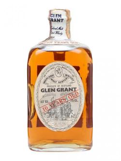 Glen Grant 10 Year Old / Bot.1970s / Rectangular Bottle Speyside Whisky