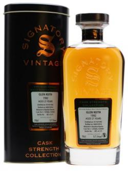 Glen Keith 1992 / 21 Year Old / Cask #120566+9 / Signatory Speyside Whisky