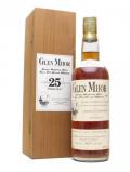 A bottle of Glen Mhor 25 Year Old Speyside Single Malt Scotch Whisky