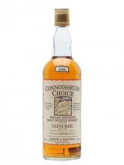 Glencraig 1970 / Bot.1996 / Connoisseurs Choice Speyside Whisky