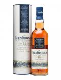 A bottle of Glendronach 15 Year Old Tawny Port Finish Speyside Whisky