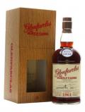 A bottle of Glenfarclas 1961 / Family Casks A13 / Sherry Cask / Wood Box Speyside Whisky