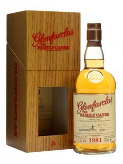 Glenfarclas 1981 / Family Casks A13 / Cask #1081 Speyside Whisky