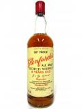A bottle of Glenfarclas All Malt Scotch 8 Year Old