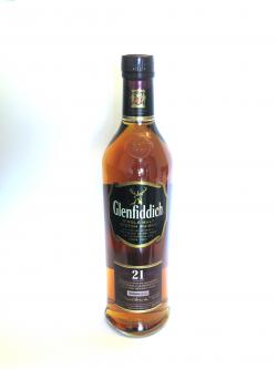 Glenfiddich 21 year Front side