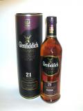 A bottle of Glenfiddich 21 year