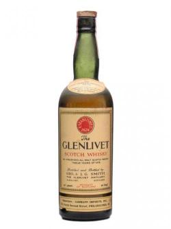 Glenlivet 12 Year Old / Bot. 1930s Speyside Single Malt Scotch Whisky