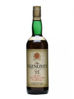 Glenlivet 21 Year Old / Bot. 1980's Speyside Single Malt Scotch Whisky