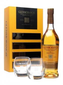 Glenmorangie 10 Year Old Glass Pack Highland Single Malt Scotch Whisky