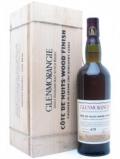 A bottle of Glenmorangie 1975 Cote De Nuits / 25 Year Old Highland Whisk