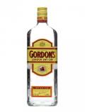 A bottle of Gordon's Yellow Label Gin