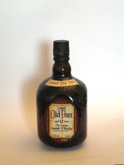 Grand Old Parr 12 year Front side