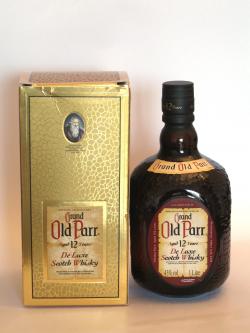 Grand Old Parr 12 year