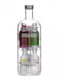 A bottle of Absolut Naturals Swedish Vodka Miniatures Gift Pack