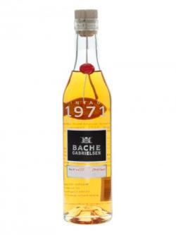 Bache Gabrielsen 1971 Borderies Cognac / Half Bottle