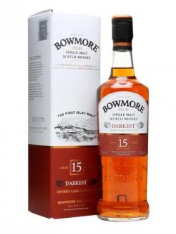Bowmore 15 Year Old / Darkest / Half Bottle Islay Whisky