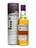 A bottle of Tomintoul 16 Year Old / Half Bottle Speyside Single Malt Scotch Whisky