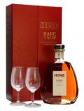 A bottle of Hine Rare VSOP Cognac + 2 Glasses Pack