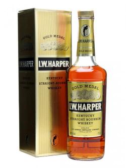 I W Harper Gold Label / Bot.1980s Kentucky Straight Bourbon Whiskey