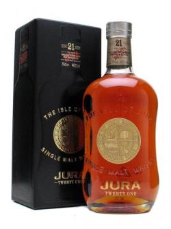 Isle of Jura 21 Year Old Island Single Malt Scotch Whisky