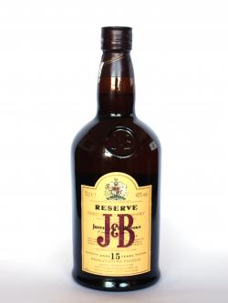 J&B Reserve 15 year Front side