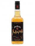 A bottle of Jim Beam Maple