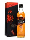 A bottle of Johnnie Walker Black Label / Jasper Goodall Edition Blended Whisky