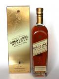 A bottle of Johnnie Walker Gold Label Reserve Blended Scotch Whisky