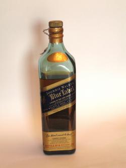 Johnnie Walker's Blue Label Front side