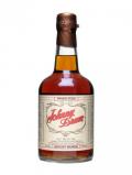A bottle of Johnny Drum Private Stock Kentucky Straight Bourbon Whiskey