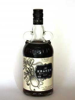 Kraken Black Spiced Rum Front side
