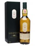 A bottle of Lagavulin 12 Year Old / Bot.2012 / 12th Release Islay Whisky