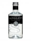 A bottle of Langley's No. 8 Gin