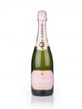 A bottle of Lanson Brut Ros Rose Label Champagne