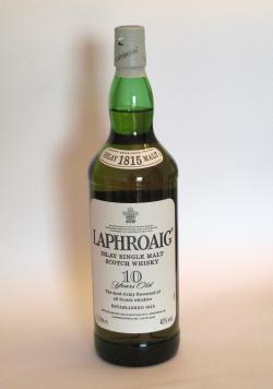 Laphroaig 10 year Front side