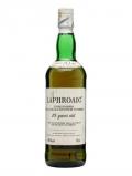A bottle of Laphroaig 10 Year Old / Unblended / Bot.1980s Islay Whisky