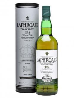 Laphroaig 18 Year Old / Queen's Diamond Jubilee Edition Islay Whisky