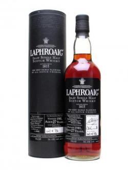 Laphroaig 1981 / 27 Year Old / Oloroso Sherry Cask Islay Whisky