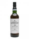 A bottle of Laphroaig 30 Year Old / Unboxed Islay Single Malt Scotch Whisky