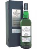 A bottle of Laphroaig 40 Year Old Islay Single Malt Scotch Whisky