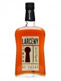A bottle of Larceny 92 Proof / 1 Litre Kentucky Straight Bourbon Whiskey