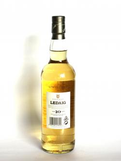 Ledaig 10 year Back side