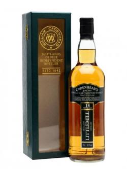 Littlemill 1991 / 18 Year Old / Cadenhead's Lowland Whisky