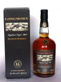 A bottle of Longmorn 15 Year Old Speyside Single Malt Scotch Whisky
