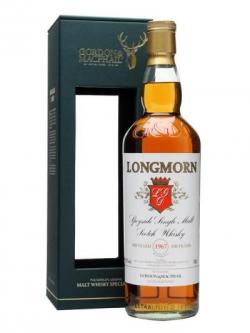 Longmorn 1967 / Gordon& Macphail Speyside Single Malt Scotch Whisky